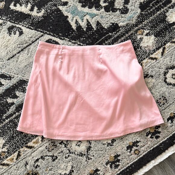For Love & Lemons Skye Pink Mini Skirt - Picture 6 of 6